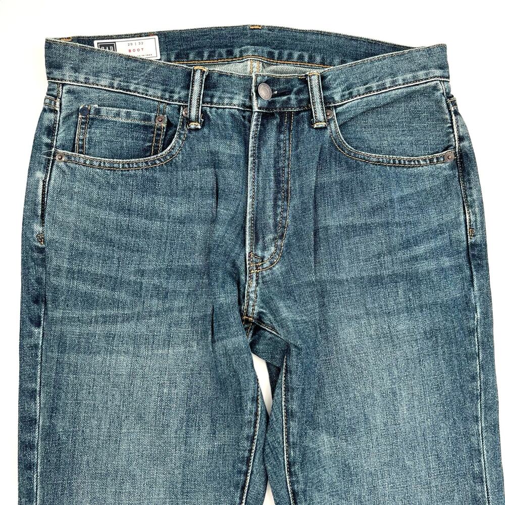 Gap men’s boot cut medium wash jeans 29 / 32 - Picture 13 of 13